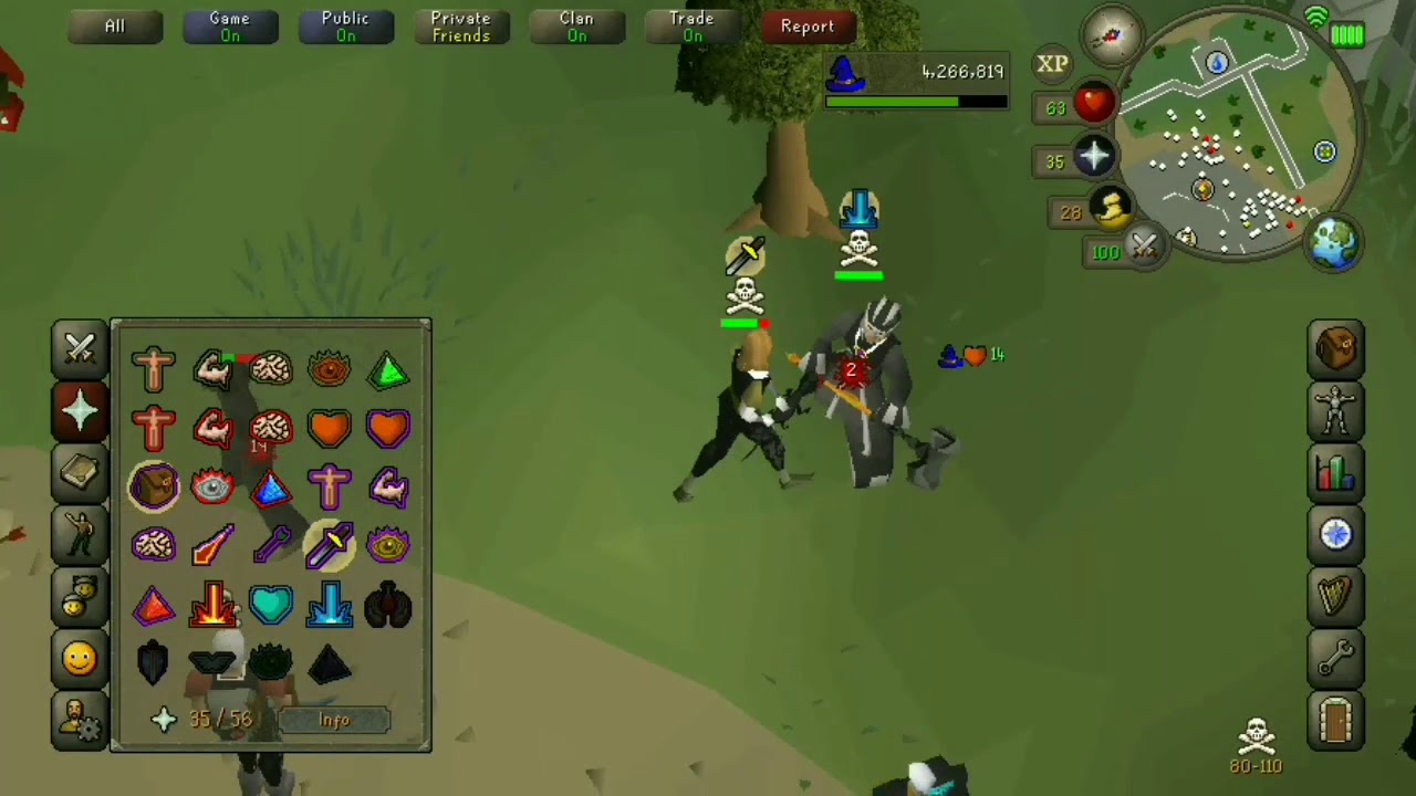 Osrs mobile black salamander pvp adventures#1
