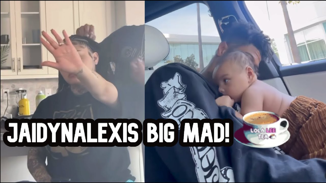 JaidynAlexis BIG MAD! BlueFace on his secret daddy duties bonding with his son! 11.10.2023