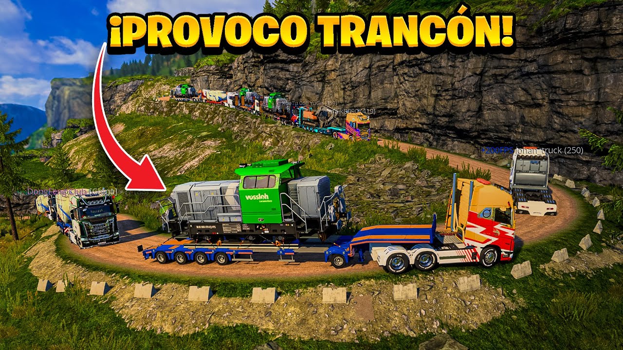 ¡Trancones Y MUCHO DESORDEN en PROMODS con 61 TONELADAS! | Euro Truck Simulator 2
