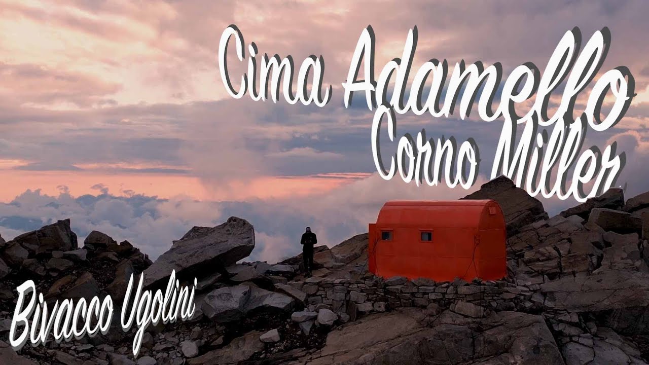 Cima Adamello mt 3539 | Bivacco Ugolini mt 3240 | Corno Miller mt 3372