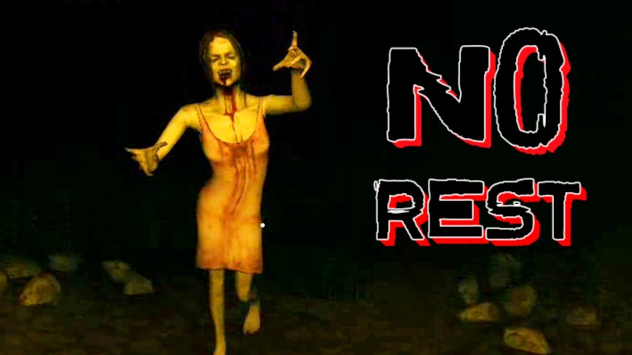 No Rest Horror Game Full Gameplay
