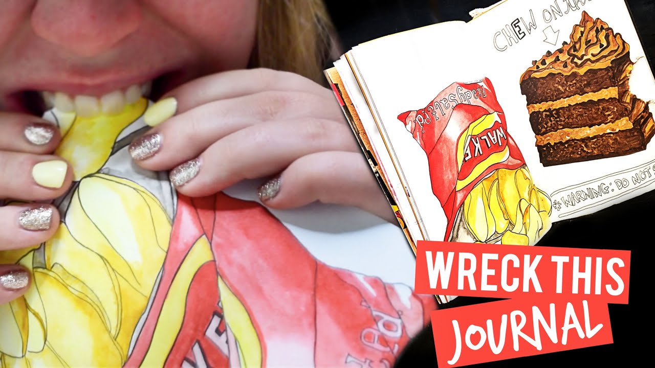 Wreck This Journal Colour Edition | Episode 3 | Chew on This