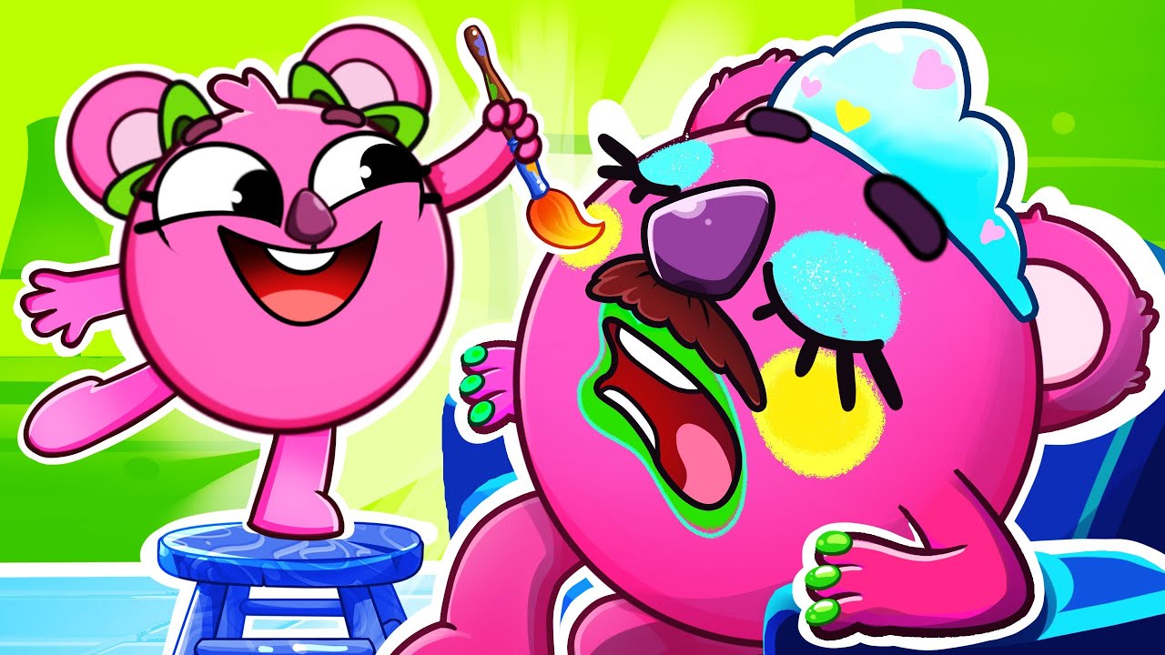 Let's Make Daddy Pretty Song 💅 Beauty Princess Song | Kids Songs 😻 Nursery Rhymes by Baby Zoo TV
