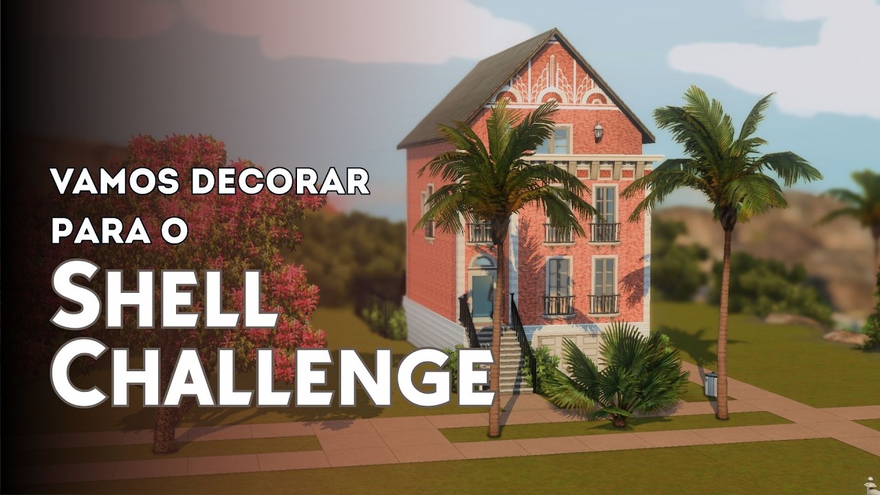 Eu tbm quero tentar o shell challenge da @angelaesterthesims #thesims3 #shellchallenge