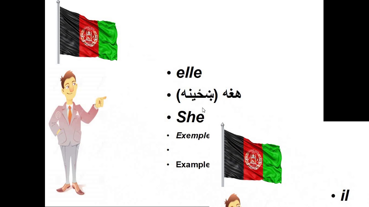 learn french subject pronouns with pashto and english