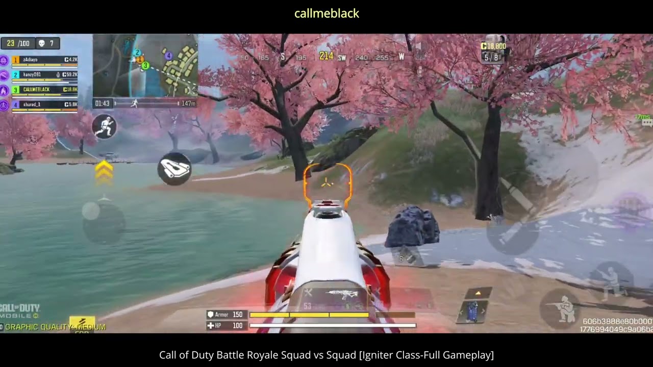 Call of Duty Battle Royale Squad vs Squad Igniter Class Full Gameplay