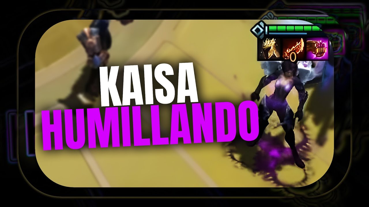KAISA DESTRUYE MESAS