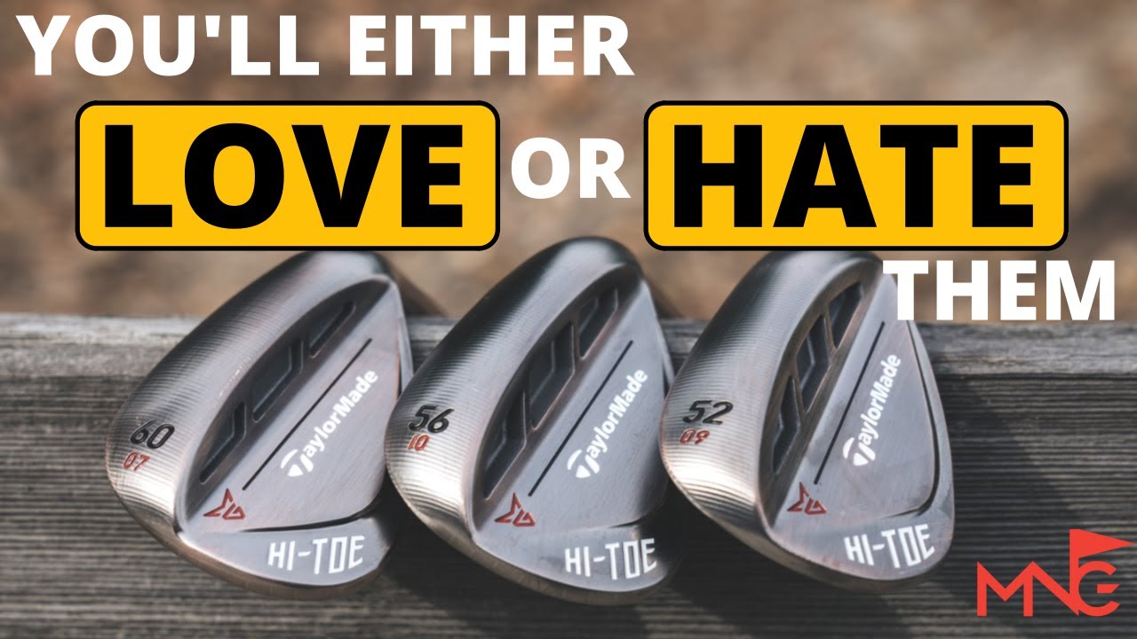 I WAS QUIETLY IMPRESSED! New TaylorMade Hi-Toe RAW Wedges