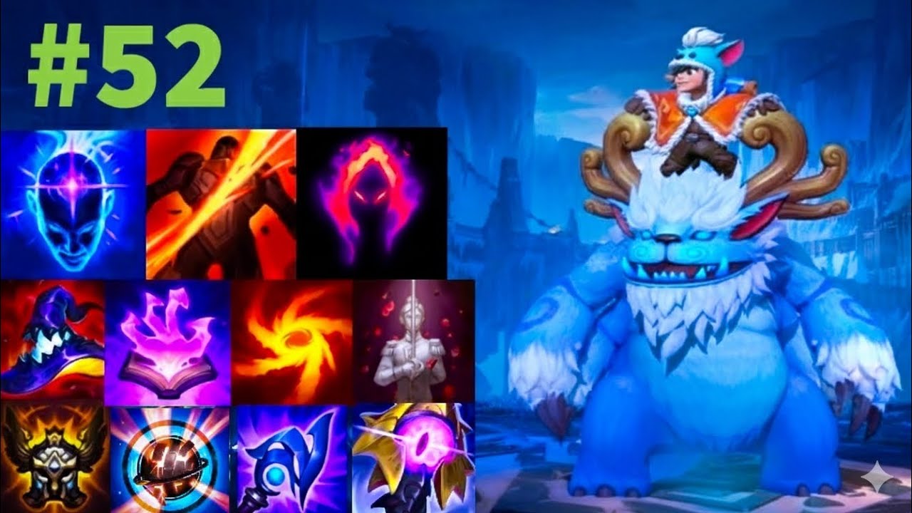 AP Nunu Jungle Carry Insane Burst Damage ❄️🔥 - Wild Rift