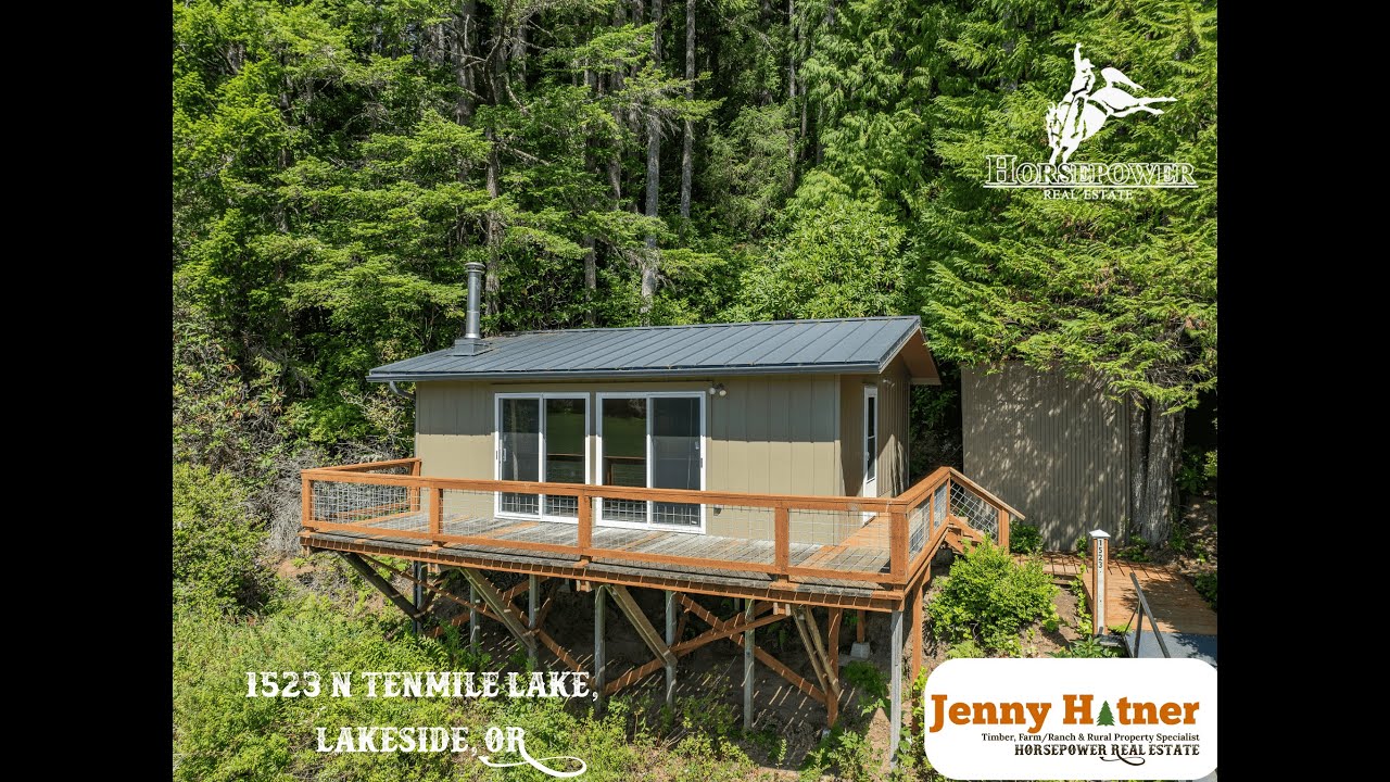Tenmile Lake Cabin | 7 Acres | Southern Oregon Coast