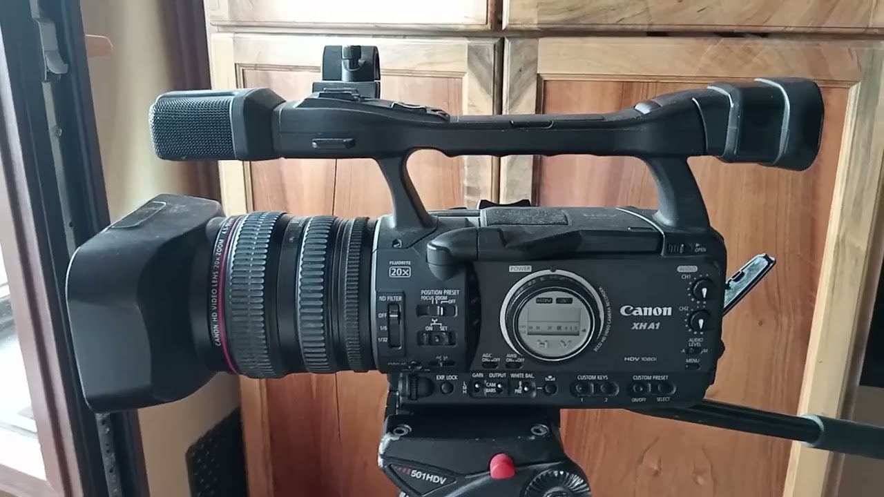 Riparazione d'una videocamera 1080i(50) - 1080p(24-25)