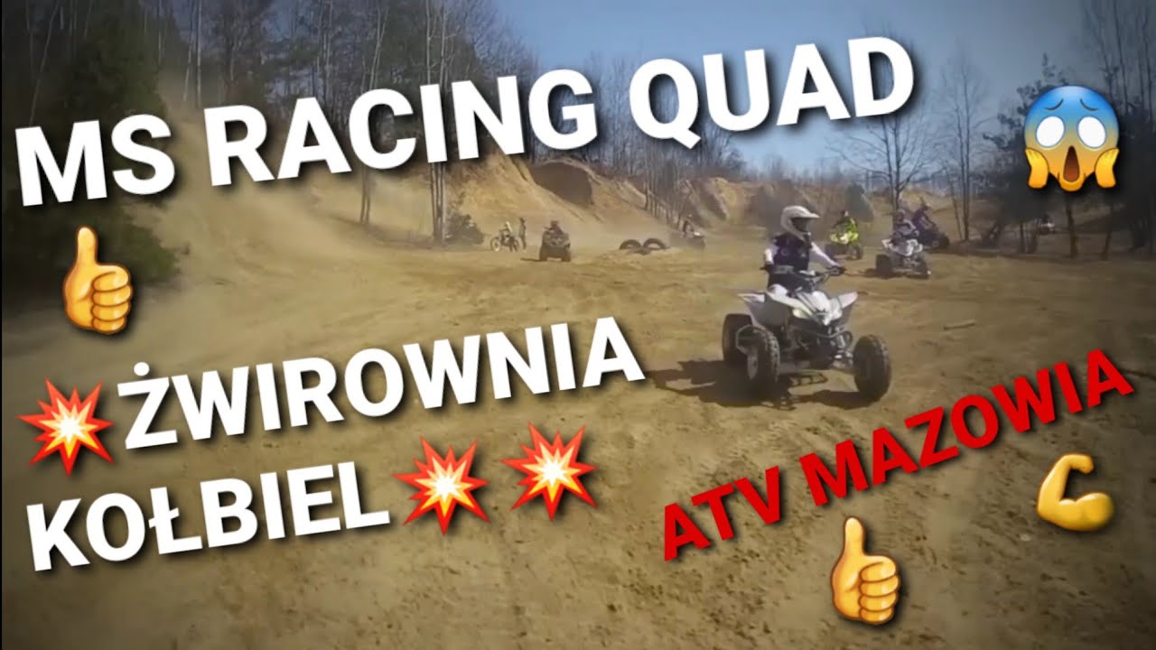 ŻWIROWNIA KOŁBIEL |ATV MAZOWIA| JAZDA PO KOPALNIACH #suzuki #quady #swap #yamaha #mt07 #atv #racing