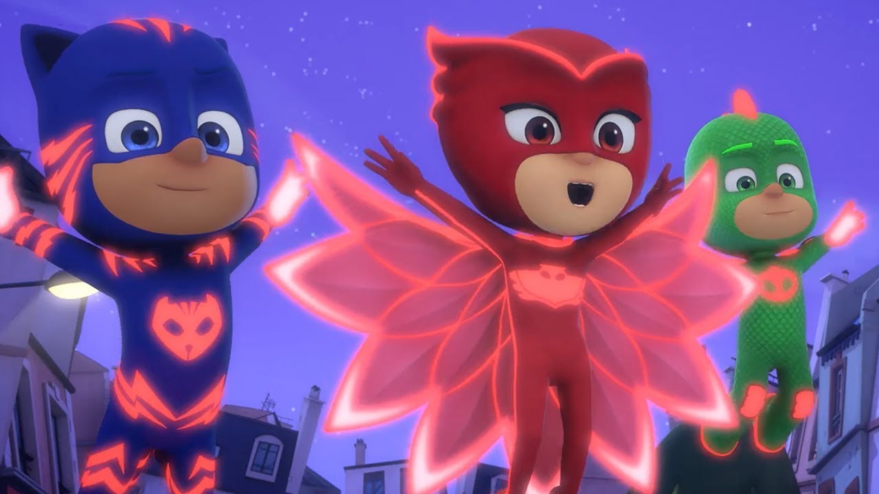 ‪睡衣小英雄 第1季 | 精选合集 | 🎃万圣节特辑 - 交换超能力 | PJ Masks Chinese | 动画片‬