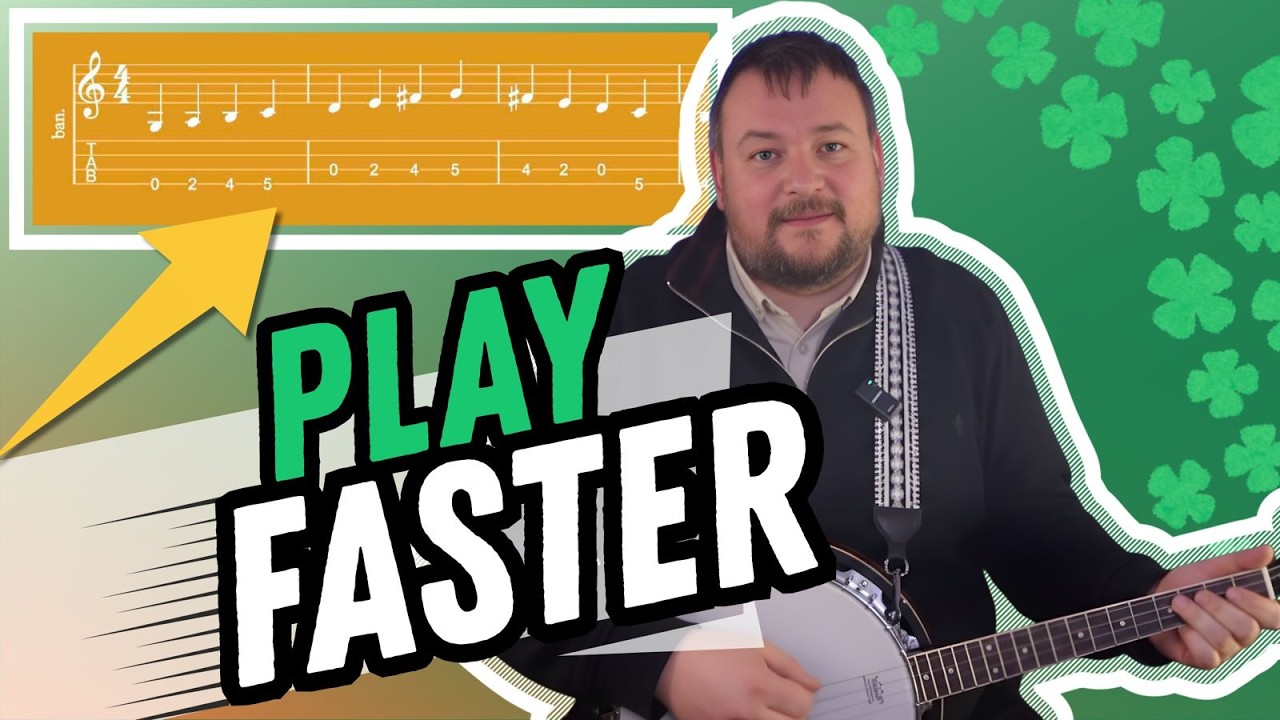 Fix Your Irish Tenor Banjo Speed With This Simple Exercise