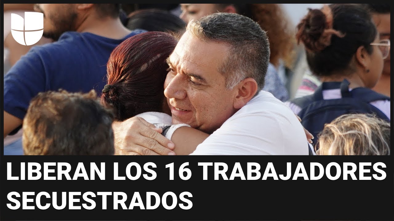 Liberan a los 16 funcionarios públicos secuestrados en México: “gracias a Dios estamos con vida”