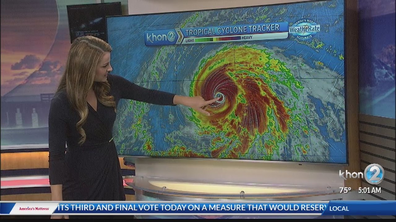 Hurricane Barbara expected to weaken rapidly before it reaches the Hawaiian Islands