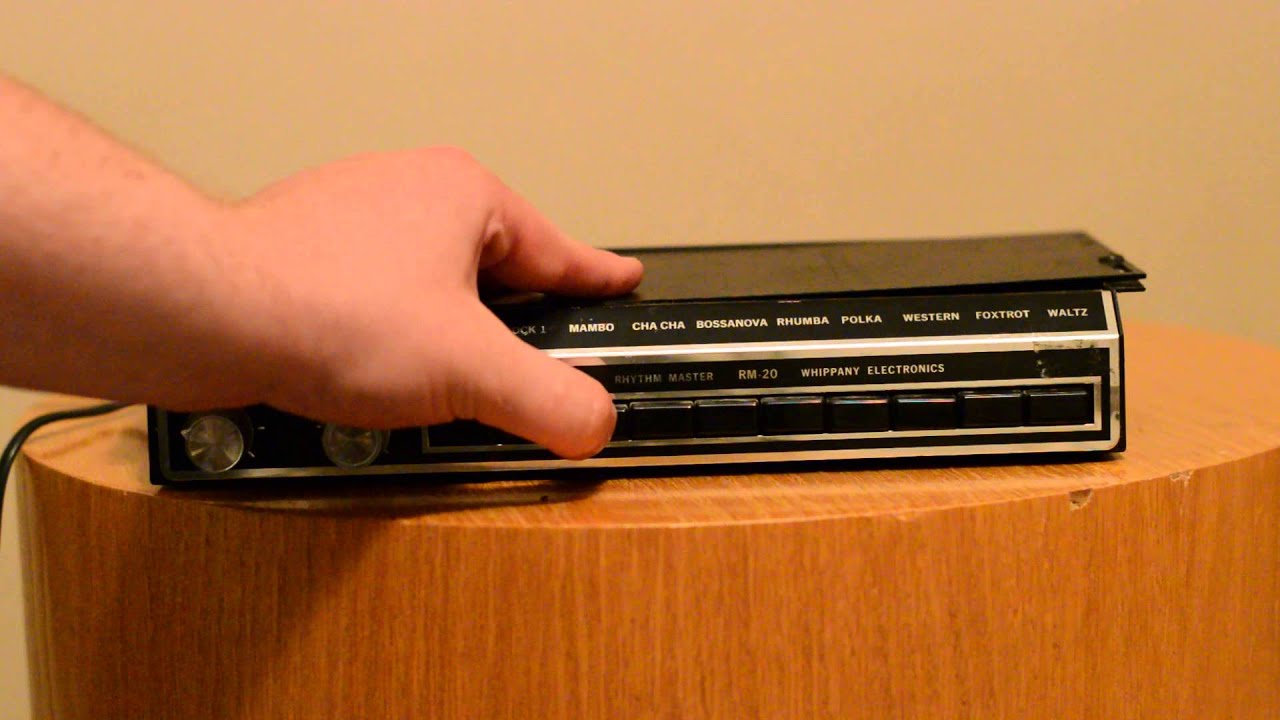 Whippany Electronics RM-20 Analog Rhythm Machine Demonstration