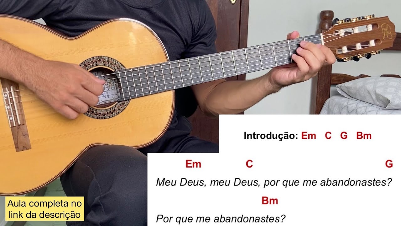 SALMO 21(22) - domingo de Ramos [can&ccedil;&atilde;o nova] - TOCANDO A M&Uacute;SICA [letra e cifra]