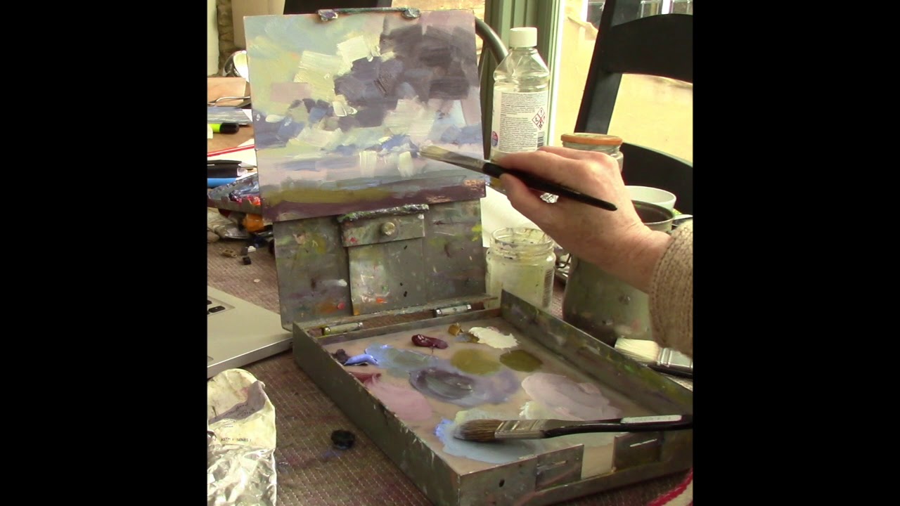 Skyscape in Limited Palette