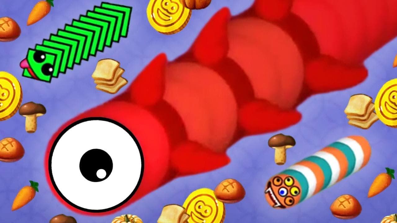 Worms Zone EXE Slither Snake io Best Troll Funny Moments 2021#505