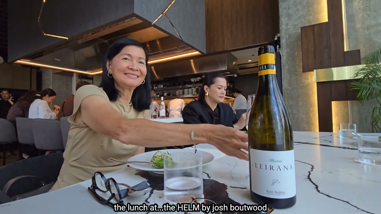 2 michelin star-HELM by josh boutwood with my daughter claud & jon paulino with my wife berna baron.