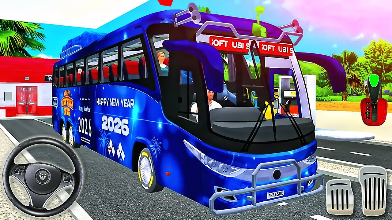 Real Higway Bus Simulator 3D - US Passenger Bus Coach Driver - Android GamePlay