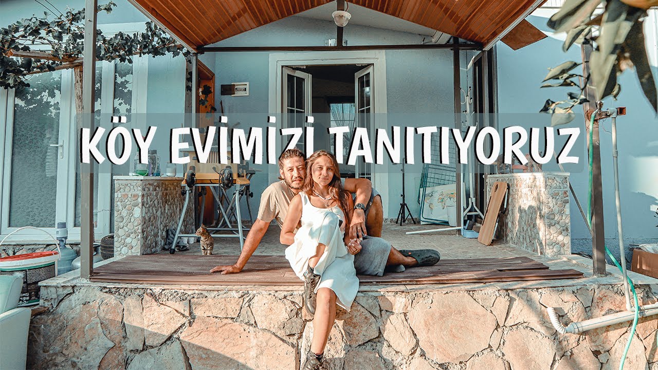 Fethiye'de Bir Köye Yerleşmek! Yarı Konteyner Yarı Beton Evimizi Tanıtıyoruz