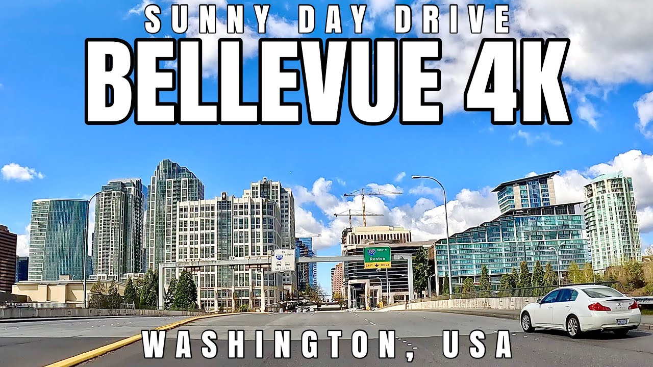 Bellevue Drive 4K || Bellevue,, Washington, USA || 4K 60fps 16-34mm