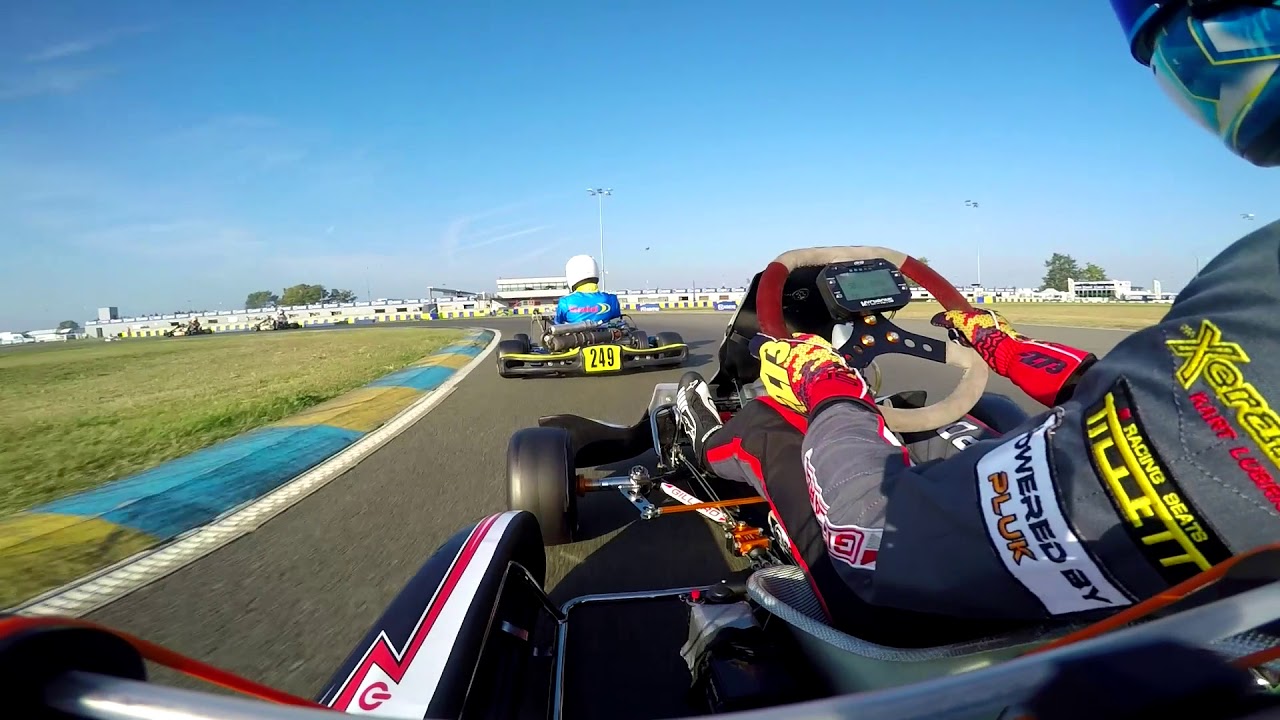 Onboard Gillard IAME X30 senior Le Mans - 2018 IAME international final free practice