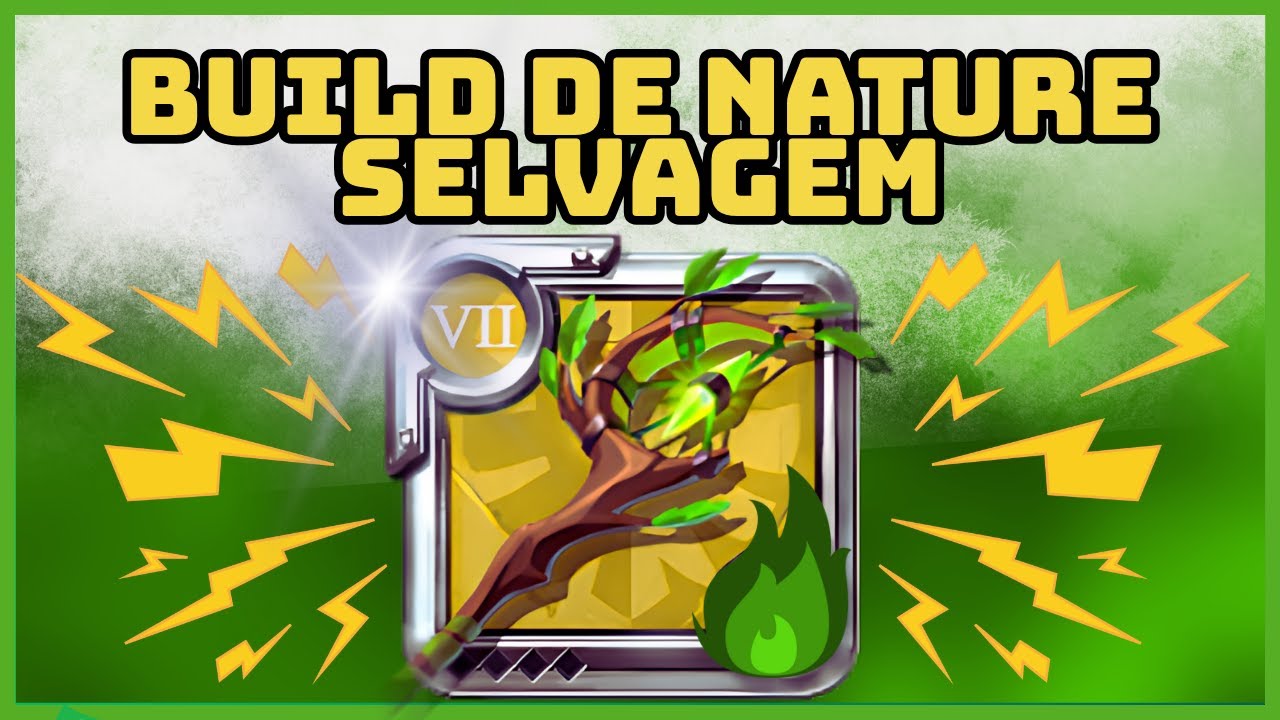 💥 Build de Nature Selvagem – tanka, cura e ainda mata! #albionbrasil 💥