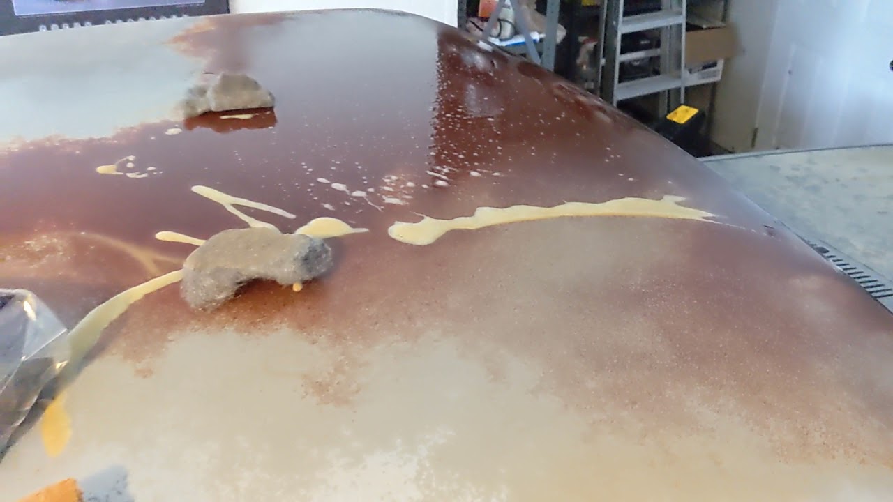 Dodge Dakota surface rust and steel wool