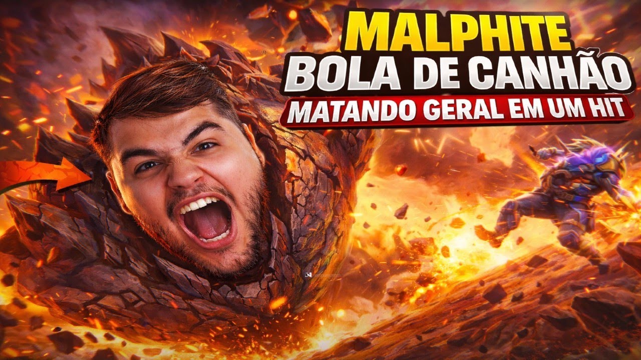 MALPHITE BOLA DE CANHÃO: UM HIT E ACABOU A PARTIDA
