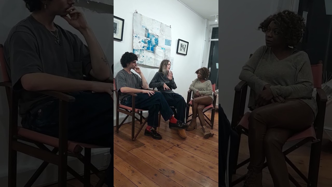 Biabora Media gets #artistic with her conversation with #Art #Gallery duo Nina & Harry from Open 205