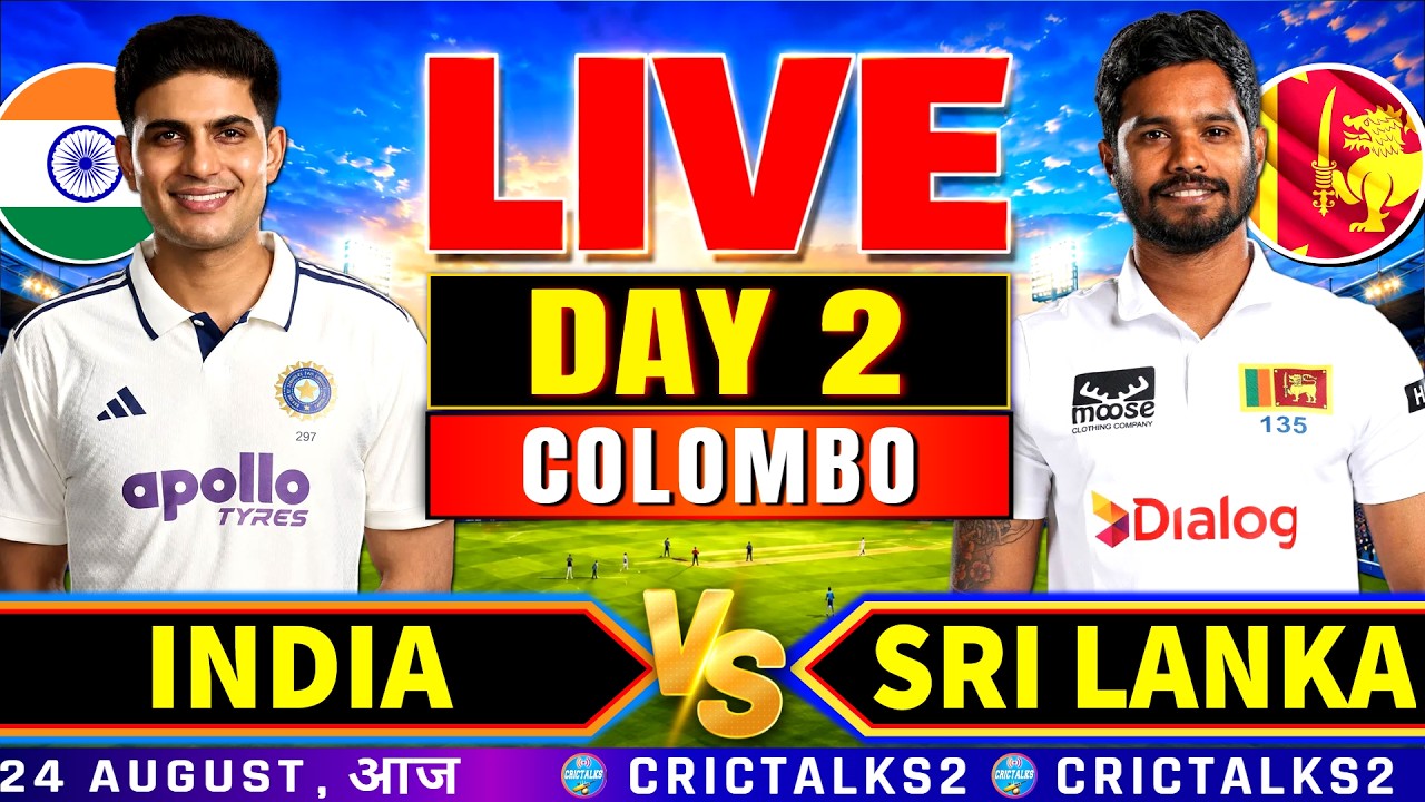 🔴 Live: IND vs SL, Day 2, 2nd Test Scores & Ball-By-Ball Commentary | Cricket Match Today