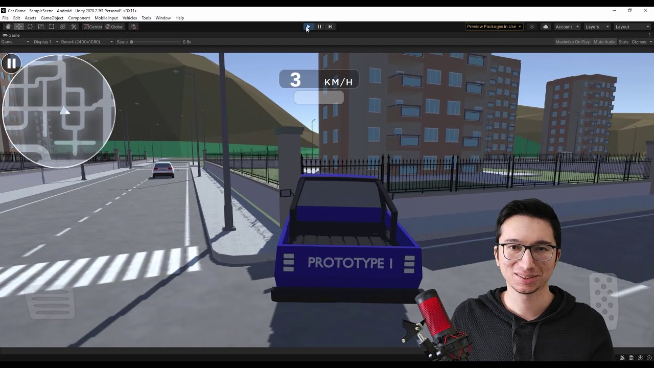 Devlog #12 | Trafik Sistemi ve UI Düzenlemeleri | Unity + Photoshop