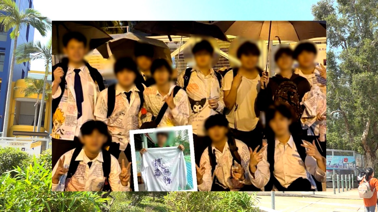 東張西望丨大埔數中學生變嘩鬼夜闖廣福邨 爆開大廈鐵閘牆壁塗鴉PO片炫耀丨大埔丨中學生丨夜闖廣福邨丨爆開大廈鐵閘丨牆壁塗鴉丨梁菁琳