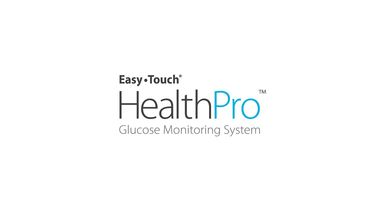 Easy Touch® HealthPro Glucose Monitoring System | Step-by-Step Setup & Instruction Manual