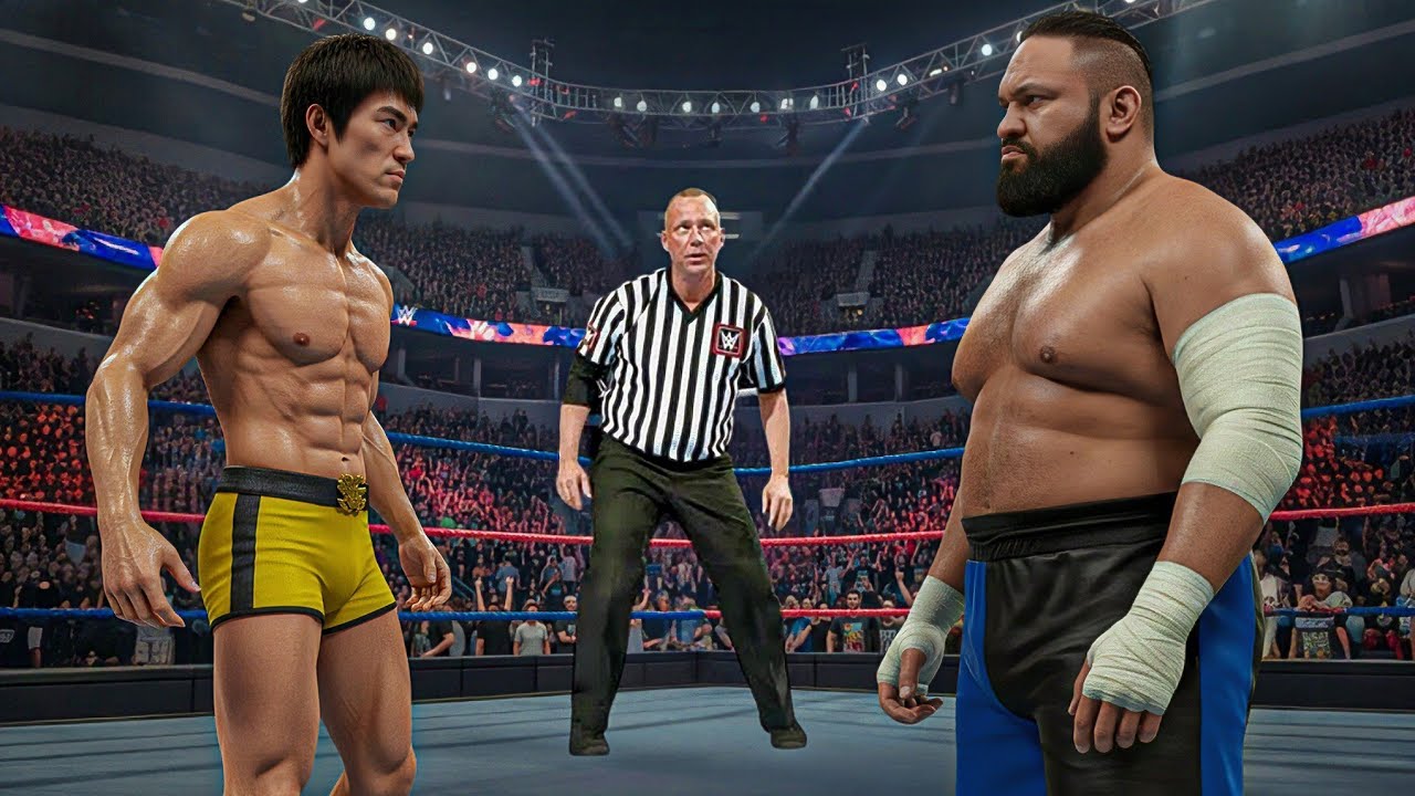 Full Match - Bruce Lee vs Samoa Joe | WWE 2K25 Jan 30, 2026