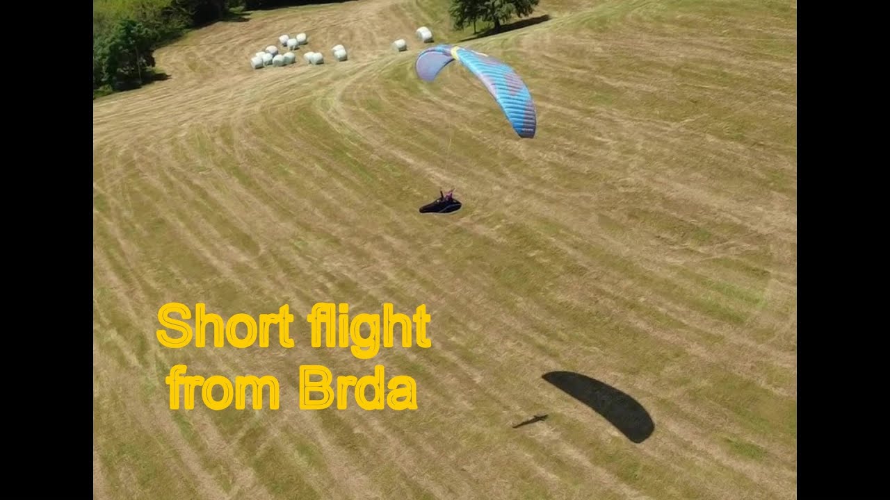Short flight with Sky Kudos paraglider.
