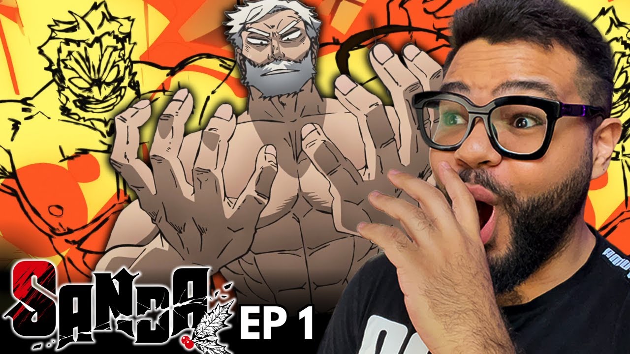 ANIME DE GENTE DOIDA! PAPAI NOEL TÁ DIFERENTE! 🔥 SANDA Episódio 1 REACT