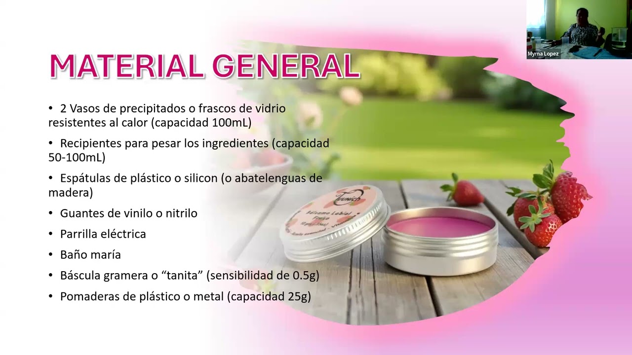 Cosmética natural aplicada: Desarrollo de spa para pies y labial con colorantes naturales