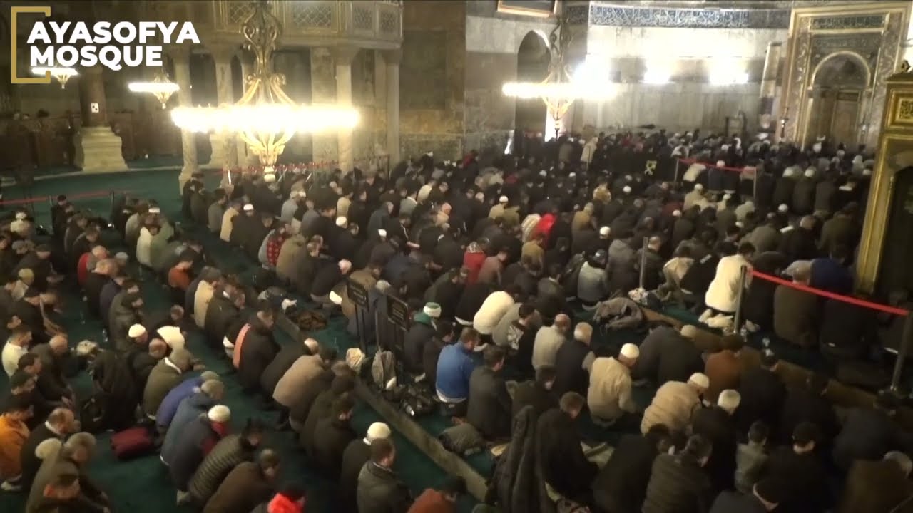 Ayasofya Camii 2023 Kadir Gecesi - Teravih Namazı