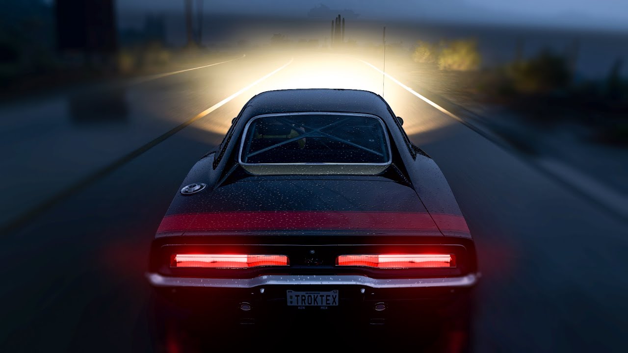 American V8 - Rainy Night Drive | Forza Horizon 5