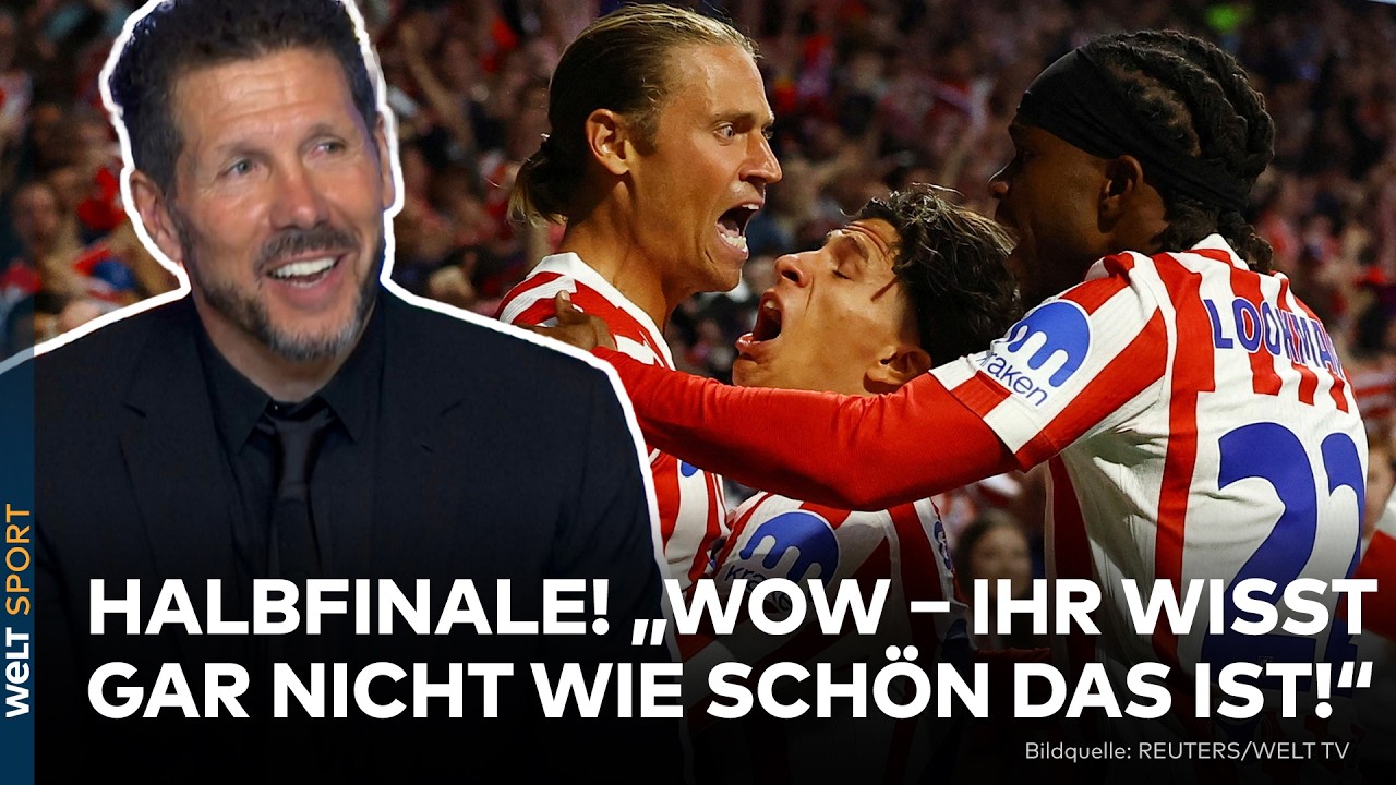 CHAMPIONS LEAGUE: Atletico Madrid im siebten Himmel! Halbfinaleinzug gegen den FC Barcelona!
