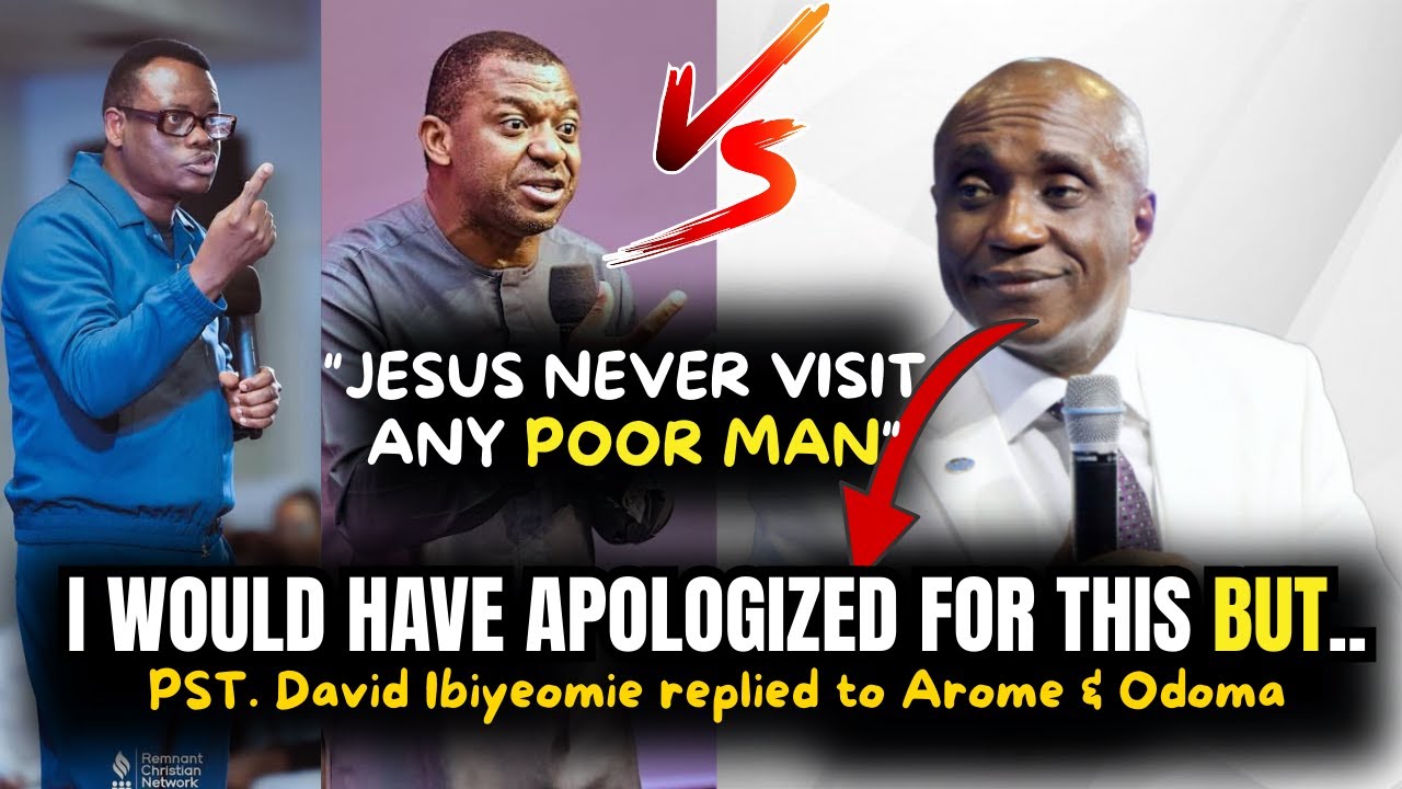 I WOULD HAVE APOLOGIZED BUT HOLY SPIRIT TOLD ME THIS, David Ibiyeomie response to Apst Arome & Odoma