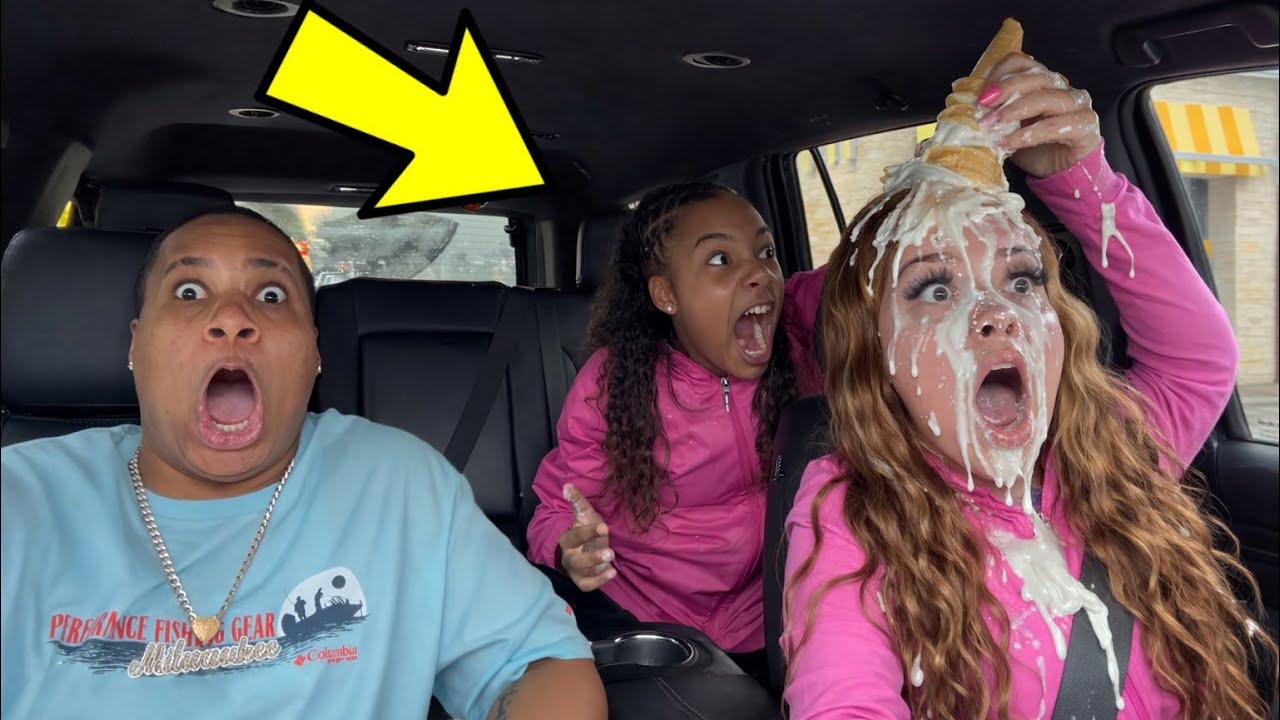 SMASHING ICE CREAM CONES ON MY MAMA HEAD