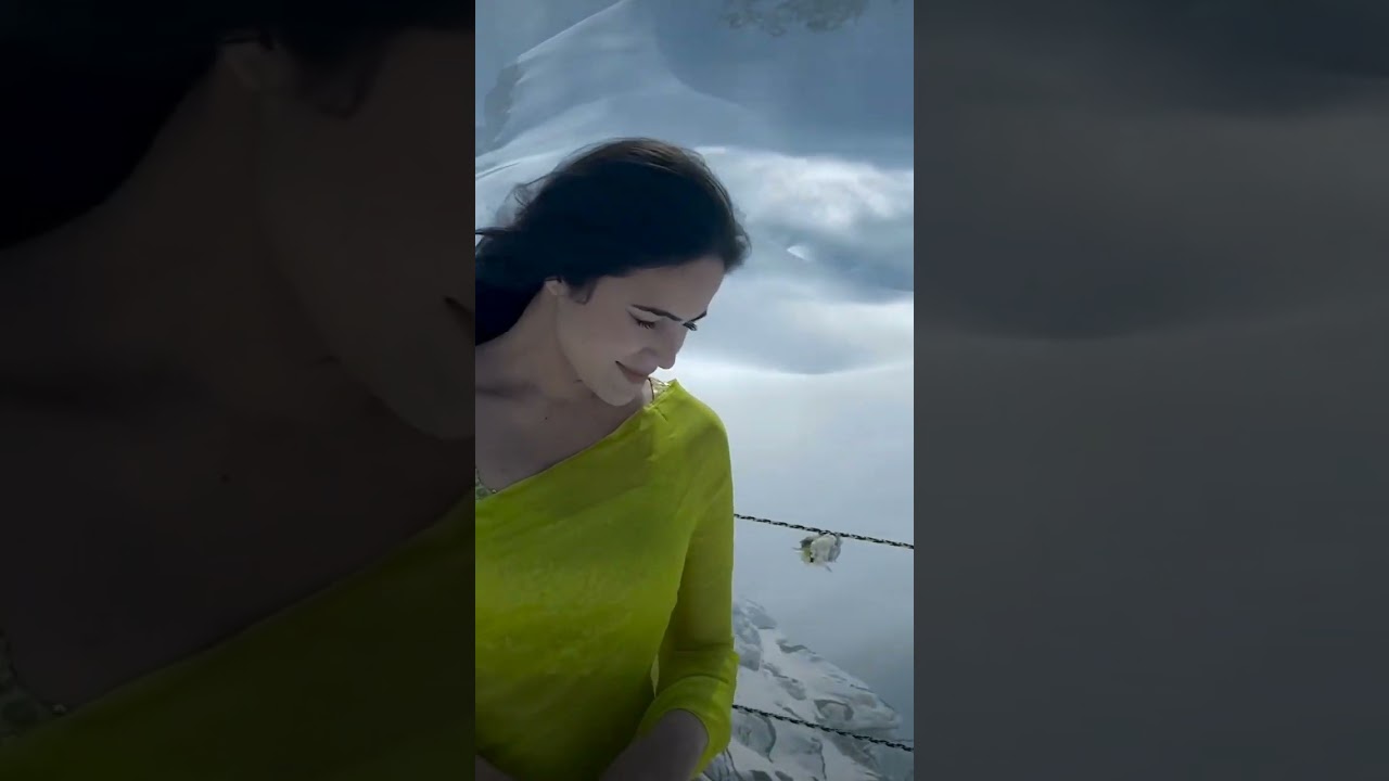 Vadiyaan..........#subscribe #trending #nature #switzerland #mountains #snow #saree #shorts#beauty