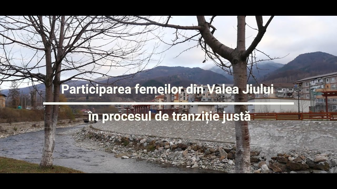 Participarea femeilor în procesul de tranziție justă