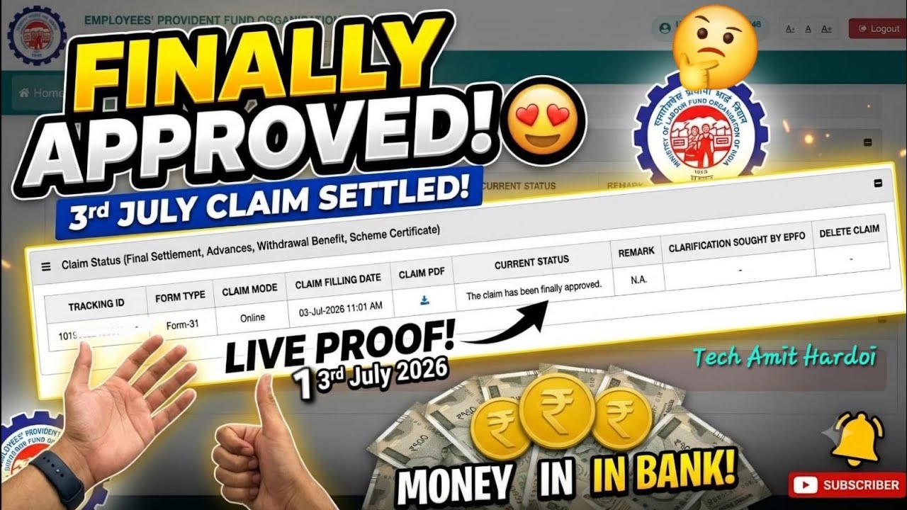 PF Claim Problem Solved | PF Withdrawal Problem Solved | EPFO 3.0 Big Update 😱