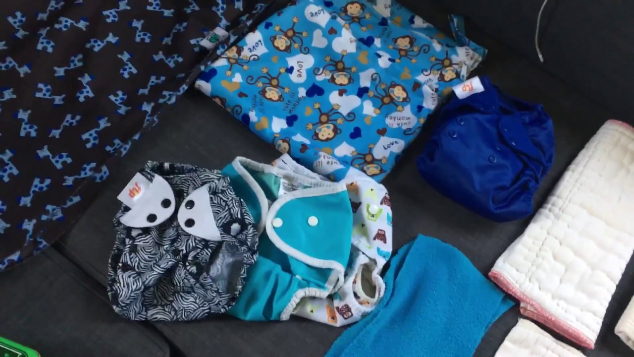 What you really need to cloth diaper with Covers & Prefolds